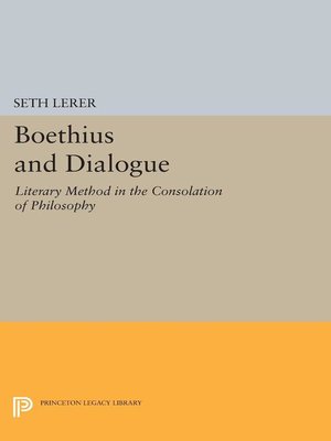 cover image of Boethius and Dialogue